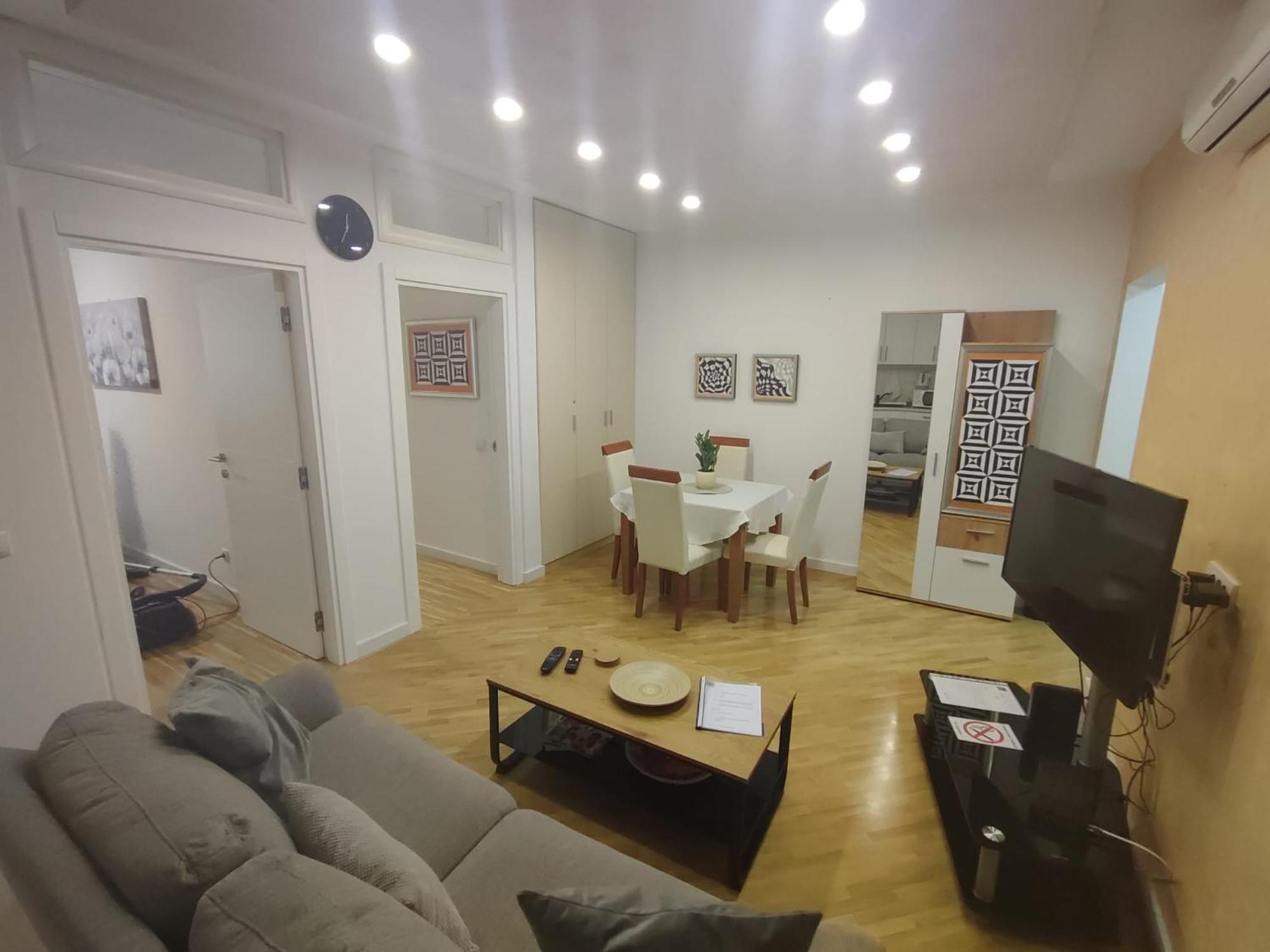 Apartmán City Lights Lux Bělehrad Exteriér fotografie